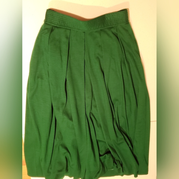 Jaeger vintage green skirt US Size 2 - Picture 6 of 7